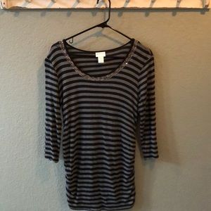 Motherhood Maternity striped top